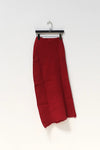 Marc Le Bihan Stretch Pleated Stretch Bandeau Dress or Skirt Collection MLB-25900-HONG Red Long Skirt 25900 25901